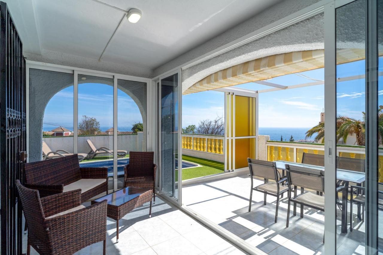 Villa Kenny Private Pool Casasol Nerja Luaran gambar